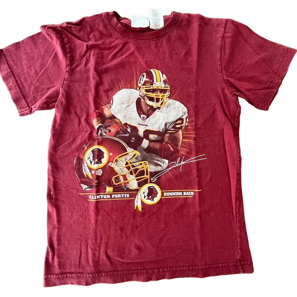 NFL Clinton Portis Washington  T-Shirt - Kids Size Large